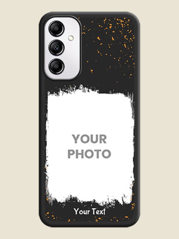 Custom Spray Free Design - Photo on Space Black Soft Matte Phone Cover -Galaxy A14 4G - alternate view