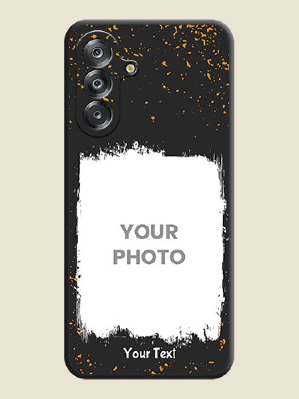 Custom Spray Free Design on Photo On Space Black Custom Soft Matte Mobile Back Cover - Samsung Galaxy A17 5G - alternate view