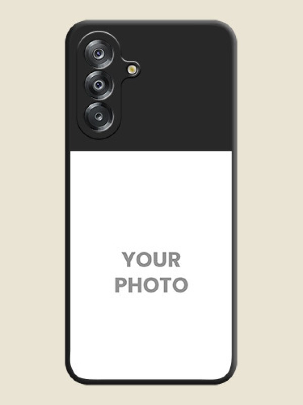 Custom Image Upload With Space Black Color On Custom Soft Matte Mobile Back Cover - Samsung Galaxy A26 5G - alternate view