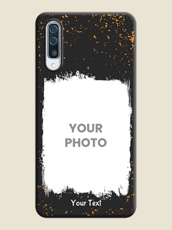 Custom Spray Free Design - Photo on Space Black Soft Matte Phone Cover - Galaxy A50S - alternate view