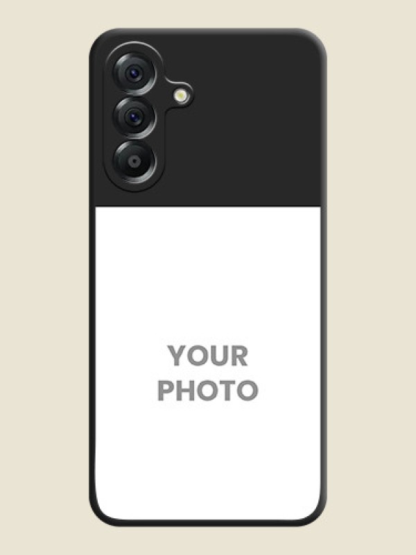Custom Image Upload With Space Black Color On Custom Soft Matte Mobile Back Cover - Samsung Galaxy A56 5G - alternate view