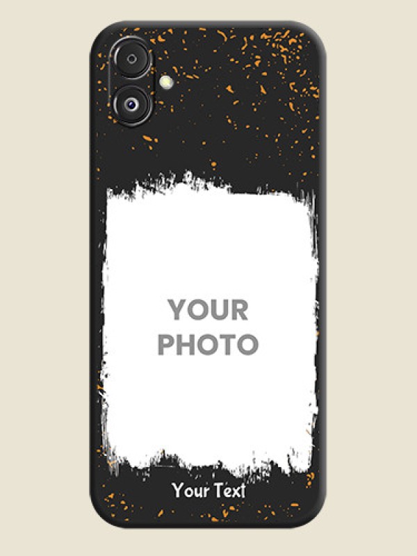 Custom Spray Free Design - Photo on Space Black Soft Matte Phone Cover - Galaxy F14 5G - alternate view