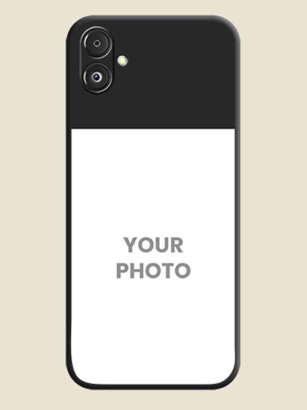 Custom Image Upload With Space Black Color On Custom Soft Matte Mobile Back Cover - Samsung Galaxy F14 5G - alternate view