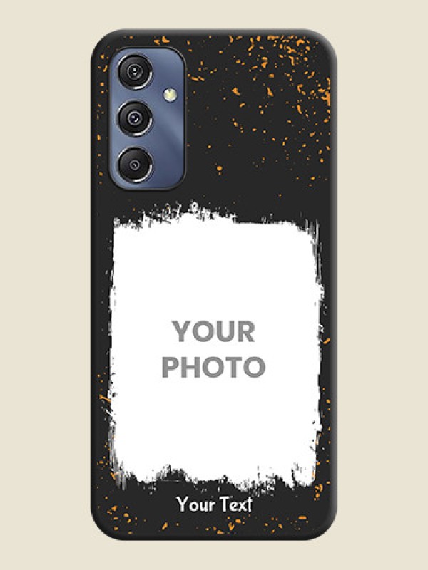 Custom Spray Free Design - Photo on Space Black Soft Matte Phone Cover - Galaxy F34 5G - alternate view