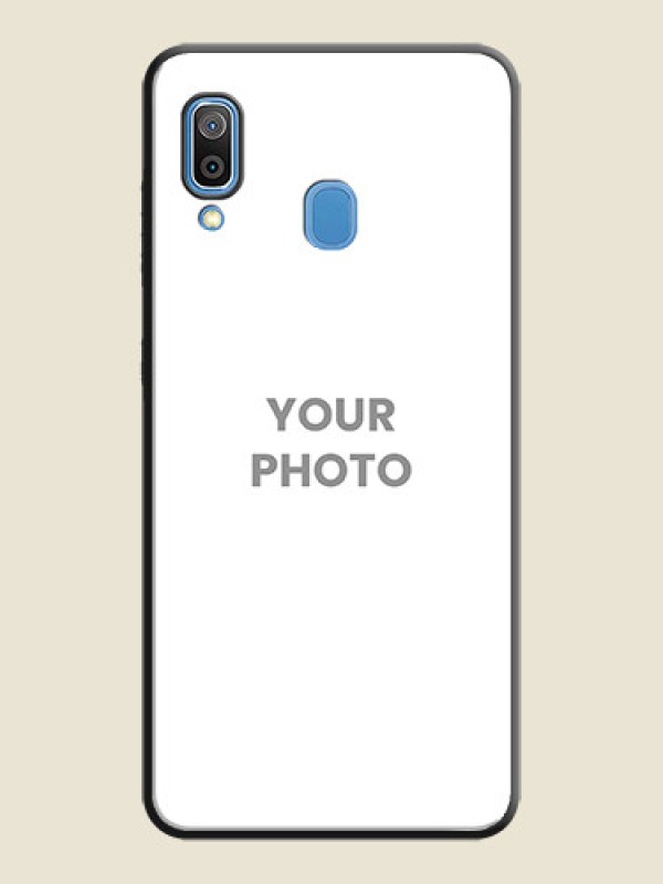 Custom Full Single Pic Upload On Space Black Personalized Soft Matte Phone Covers -Samsung Galaxy M10S - alternate view