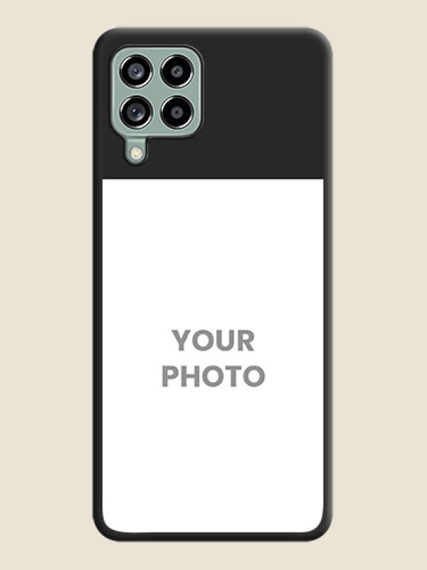 Custom Image Upload With Space Black Color On Custom Soft Matte Mobile Back Cover - Samsung Galaxy M53 5G - alternate view