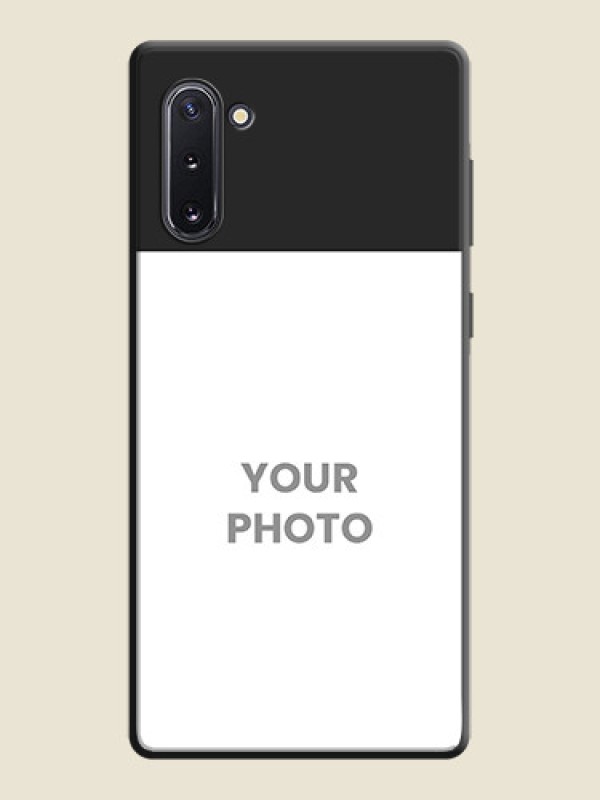 Custom Image Upload With Space Black Color On Custom Soft Matte Mobile Back Cover - Samsung Galaxy Note 10 - alternate view