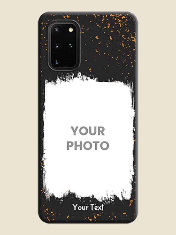 Custom Spray Free Design - Photo on Space Black Soft Matte Phone Cover - Galaxy S20 Plus - alternate view