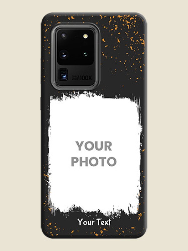Custom Spray Free Design - Photo on Space Black Soft Matte Phone Cover - Galaxy S20 Ultra - alternate view