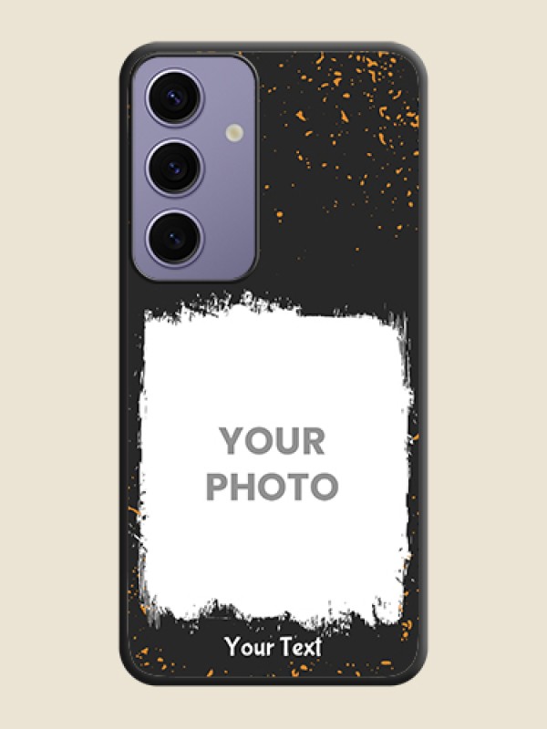 Custom Spray Free Design - Photo on Space Black Soft Matte Phone Cover - Galaxy S24 5G - alternate view