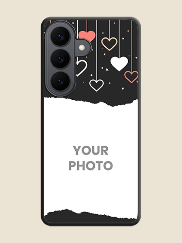 Custom Love Hangings with Splash Wave Picture On Space Black Custom Soft Matte Mobile Back Cover - Samsung Galaxy S26 5G - alternate view