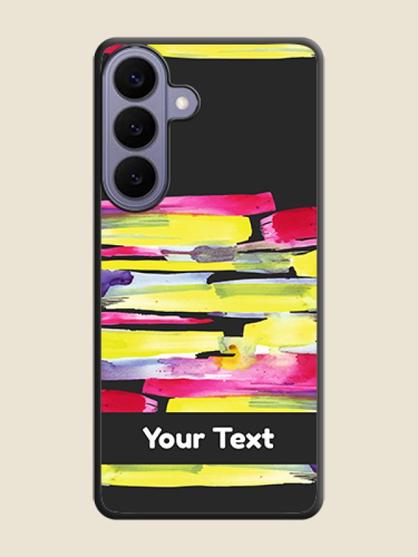 Custom Brush Coloured On Space Black Custom Soft Matte Mobile Back Cover - Samsung Galaxy S26 Plus 5G - alternate view