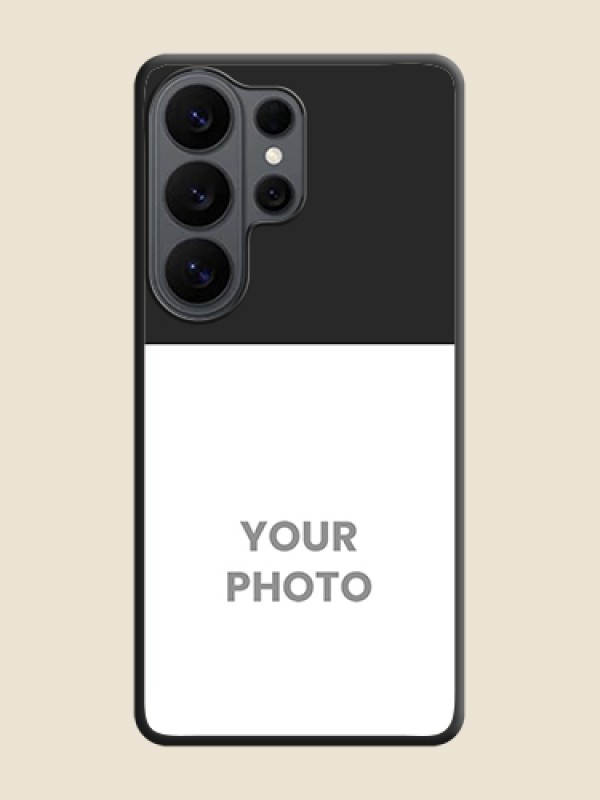 Custom Image Upload With Space Black Color On Custom Soft Matte Mobile Back Cover - Samsung Galaxy S26 Ultra 5G - alternate view