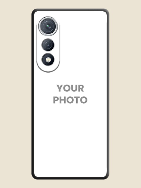Custom Full Single Pic Upload On Space Black Custom Soft Matte Mobile Back Cover - Tecno Pova Curve 5G - alternate view