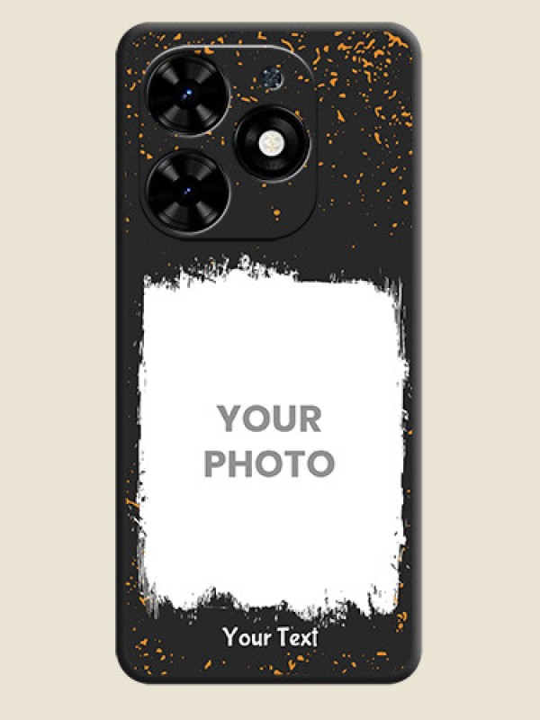 Custom Spray Free Design - Photo on Space Black Soft Matte Phone Cover - Tecno Spark Go 2024 - alternate view