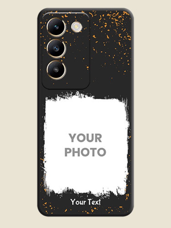 Custom Spray Free Design - Photo on Space Black Soft Matte Phone Cover - Vivo T3 5G - alternate view