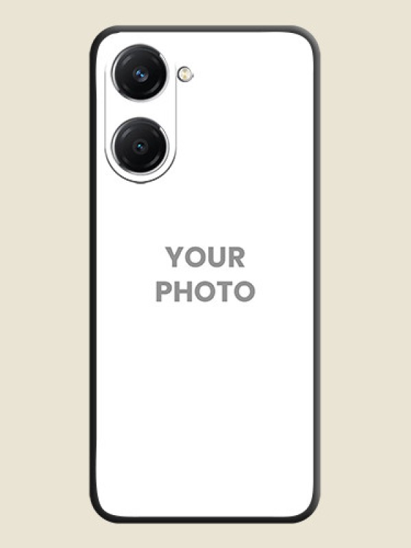 Custom Full Single Pic Upload On Space Black Custom Soft Matte Mobile Back Cover - Vivo T3 Lite 5G - alternate view