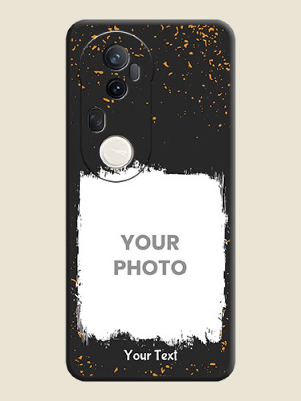 Custom Spray Free Design on Photo On Space Black Custom Soft Matte Mobile Back Cover - Vivo T4 Ultra 5G - alternate view