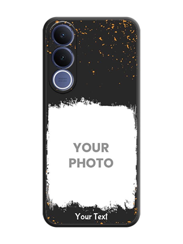 Custom Spray Free Design on Photo On Space Black Custom Soft Matte Mobile Back Cover - Vivo V70 Fe 5G - alternate view
