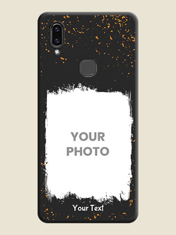 Custom Spray Free Design on Photo on Space Black Soft Matte Phone Cover - Vivo V9 Pro - alternate view