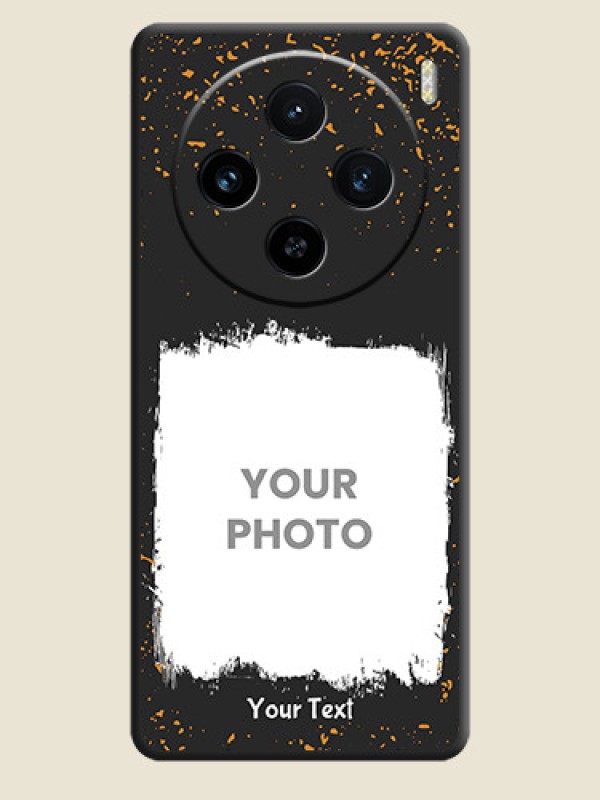Custom Spray Free Design - Photo on Space Black Soft Matte Phone Cover - Vivo X100 5G - alternate view