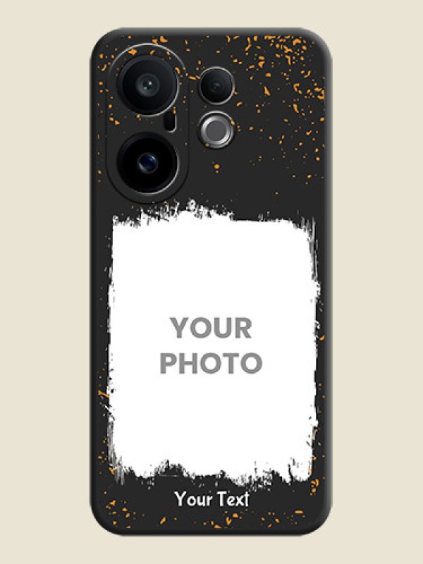 Custom Spray Free Design on Photo On Space Black Custom Soft Matte Mobile Back Cover - Vivo X200 FE 5G - alternate view