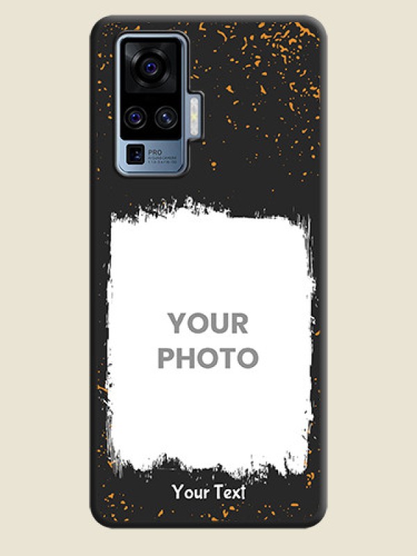 Custom Spray Free Design - Photo on Space Black Soft Matte Phone Cover - Vivo X50 Pro 5G - alternate view