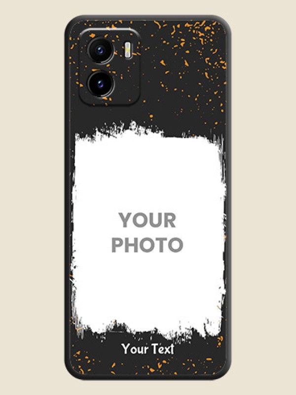 Custom Spray Free Design on Photo on Space Black Soft Matte Phone Cover - Vivo Y01 - alternate view