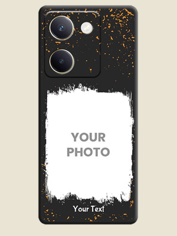 Custom Spray Free Design on Photo On Space Black Custom Soft Matte Mobile Back Cover - Vivo Y200 Pro 5G - alternate view