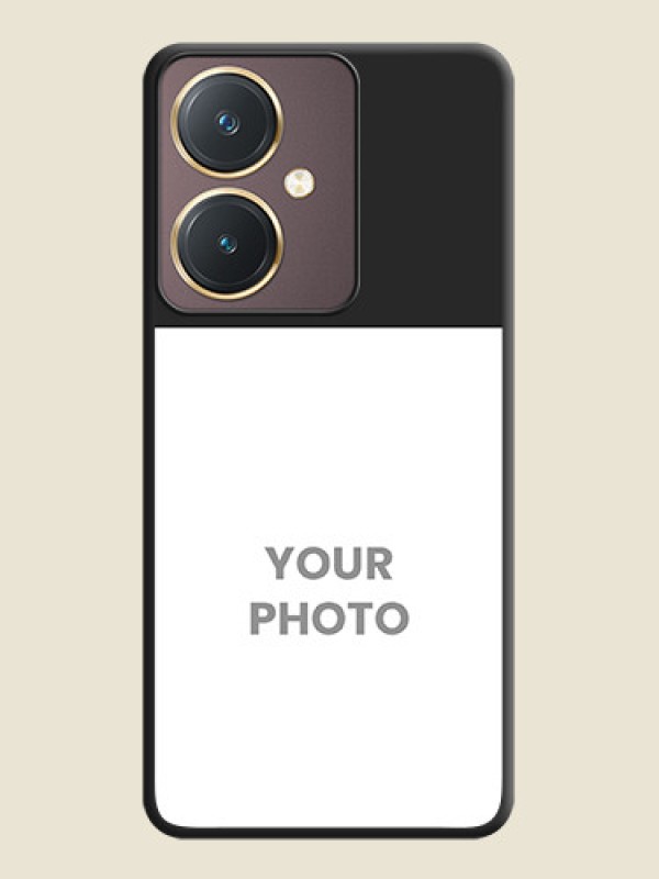 Custom Image Upload With Space Black Color On Custom Soft Matte Mobile Back Cover - Vivo Y27 - alternate view