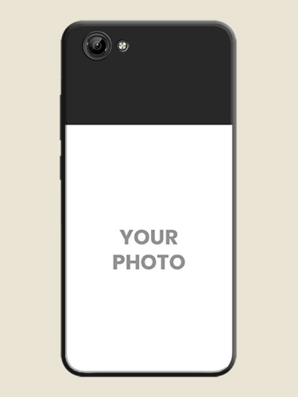 Custom Image Upload With Space Black Color On Custom Soft Matte Mobile Back Cover - Vivo Y71 - alternate view