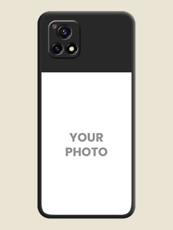 Custom Image Upload With Space Black Color On Custom Soft Matte Mobile Back Cover - Vivo Y72 5G - alternate view