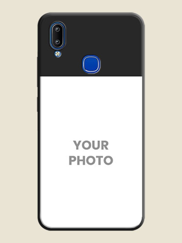 Custom Image Upload With Space Black Color On Custom Soft Matte Mobile Back Cover - Vivo Y91 - alternate view