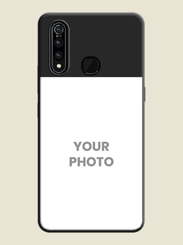 Custom Image Upload With Space Black Color On Custom Soft Matte Mobile Back Cover - Vivo Z1 Pro - alternate view