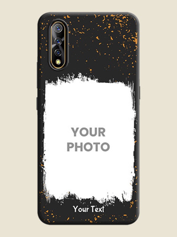 Custom Spray Free Design - Photo on Space Black Soft Matte Phone Cover - Vivo Z1X - alternate view