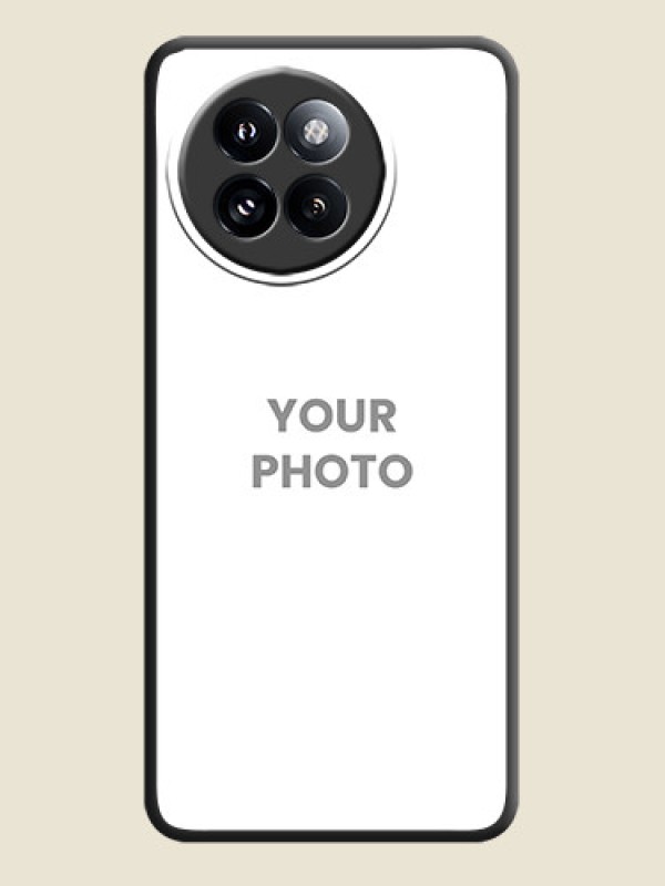 Custom Full Single Pic Upload On Space Black Custom Soft Matte Mobile Back Cover - Xiaomi 14 Civi - alternate view