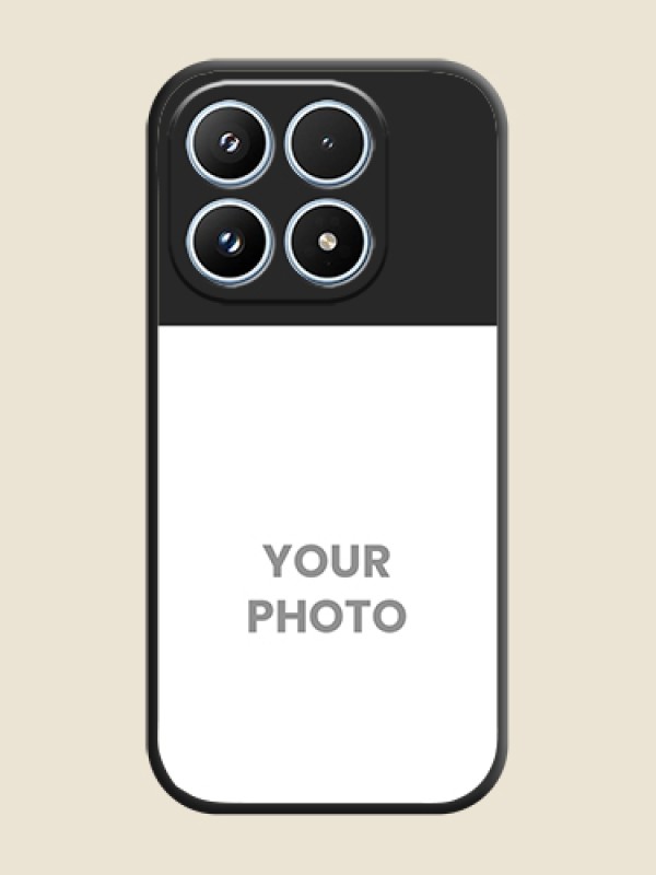 Custom Image Upload With Space Black Color On Custom Soft Matte Mobile Back Cover - Xiaomi 17 5G - alternate view