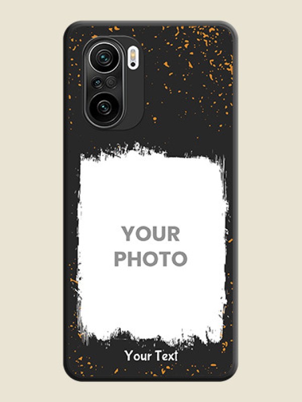 Custom Spray Free Design on Photo on Space Black Soft Matte Phone Cover - Mi 11X Pro - alternate view