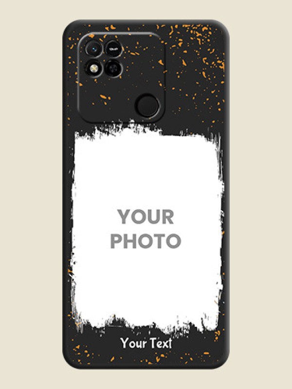Custom Spray Free Design on Photo on Space Black Soft Matte Phone Cover - Xiaomi Redmi 10A - alternate view