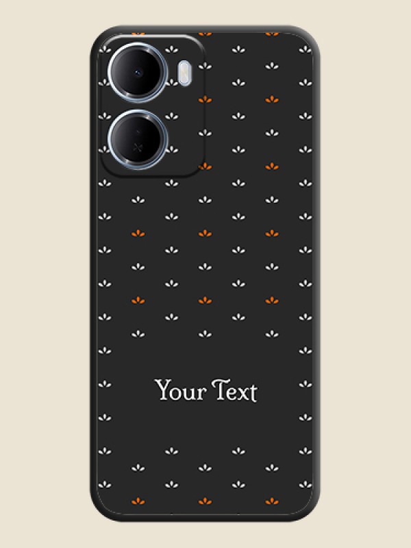 Custom Simple Pattern With Custom Text On Space Black Custom Soft Matte Mobile Back Cover - Xiaomi Redmi 15A 5G - alternate view