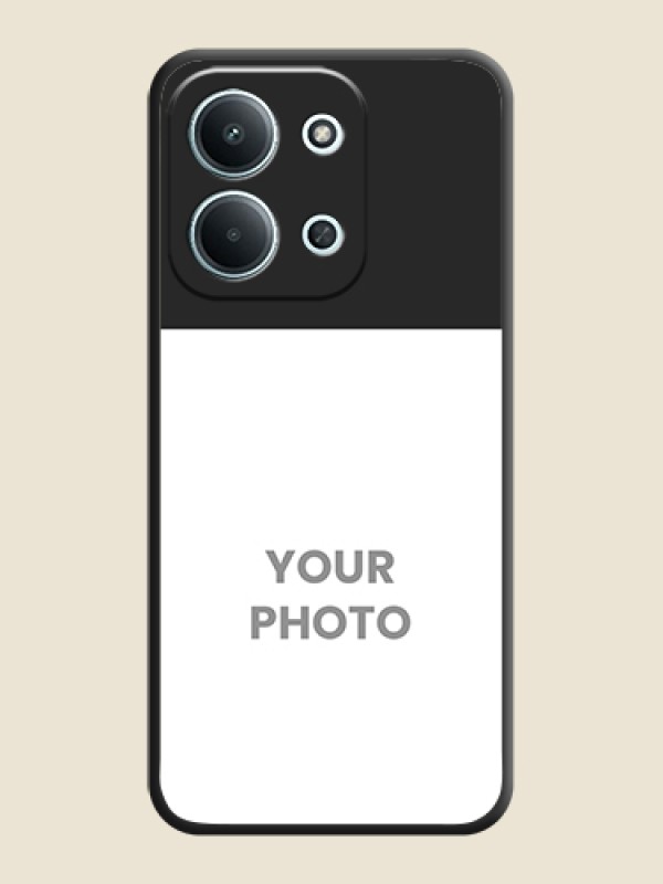 Custom Image Upload With Space Black Color On Custom Soft Matte Mobile Back Cover - Xiaomi Redmi 15C 5G - alternate view