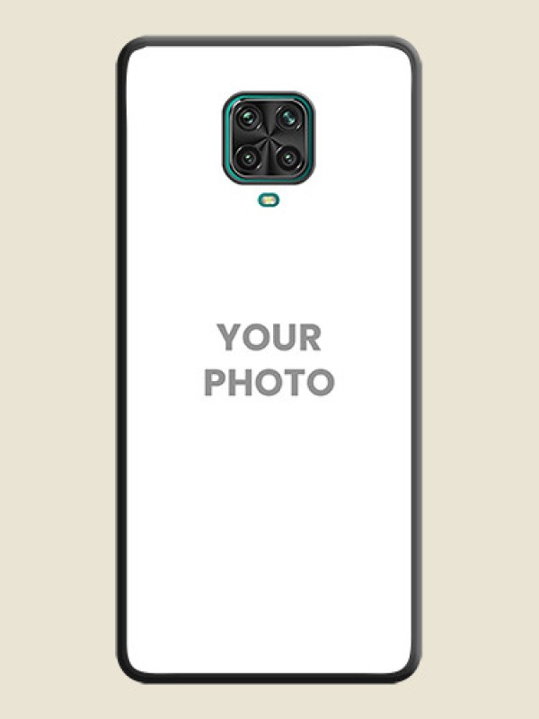 Custom Full Single Pic Upload On Space Black Personalized Soft Matte Phone Covers -Xiaomi Redmi Note 10 Lite - alternate view