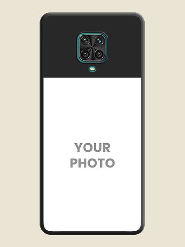 Custom Image Upload With Space Black Color On Custom Soft Matte Mobile Back Cover - Xiaomi Redmi Note 10 Lite - alternate view
