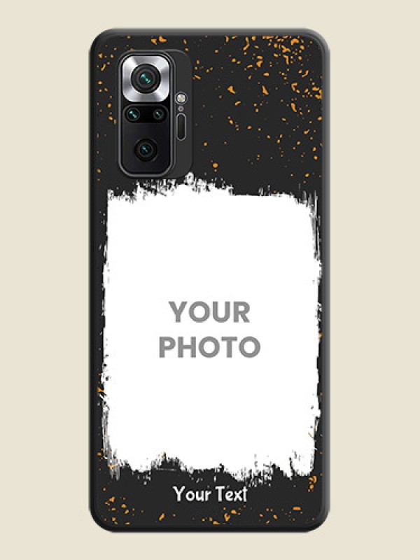 Custom Spray Free Design on Photo on Space Black Soft Matte Phone Cover - Redmi Note 10 Pro Max - alternate view