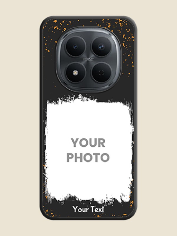 Custom Spray Free Design on Photo On Space Black Custom Soft Matte Mobile Back Cover - Xiaomi Redmi Note 15 5G - alternate view