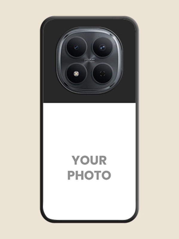 Custom Image Upload With Space Black Color On Custom Soft Matte Mobile Back Cover - Xiaomi Redmi Note 15 5G - alternate view
