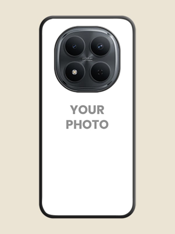 Custom Full Single Pic Upload On Space Black Custom Soft Matte Mobile Back Cover - Xiaomi Redmi Note 15 Pro Plus 5G - alternate view