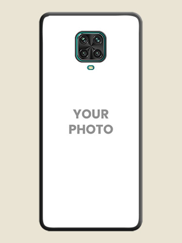 Custom Full Single Pic Upload On Space Black Personalized Soft Matte Phone Covers -Xiaomi Redmi Note 9 Pro Max - alternate view