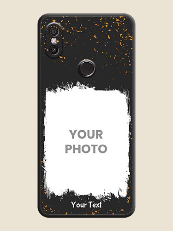 Custom Spray Free Design - Photo on Space Black Soft Matte Phone Cover - Redmi Y2 - alternate view