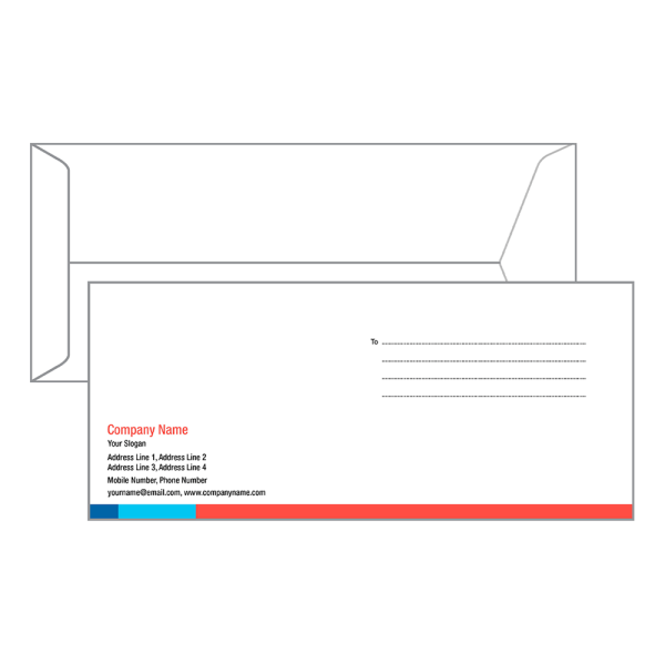 Custom Professional Envelope Design